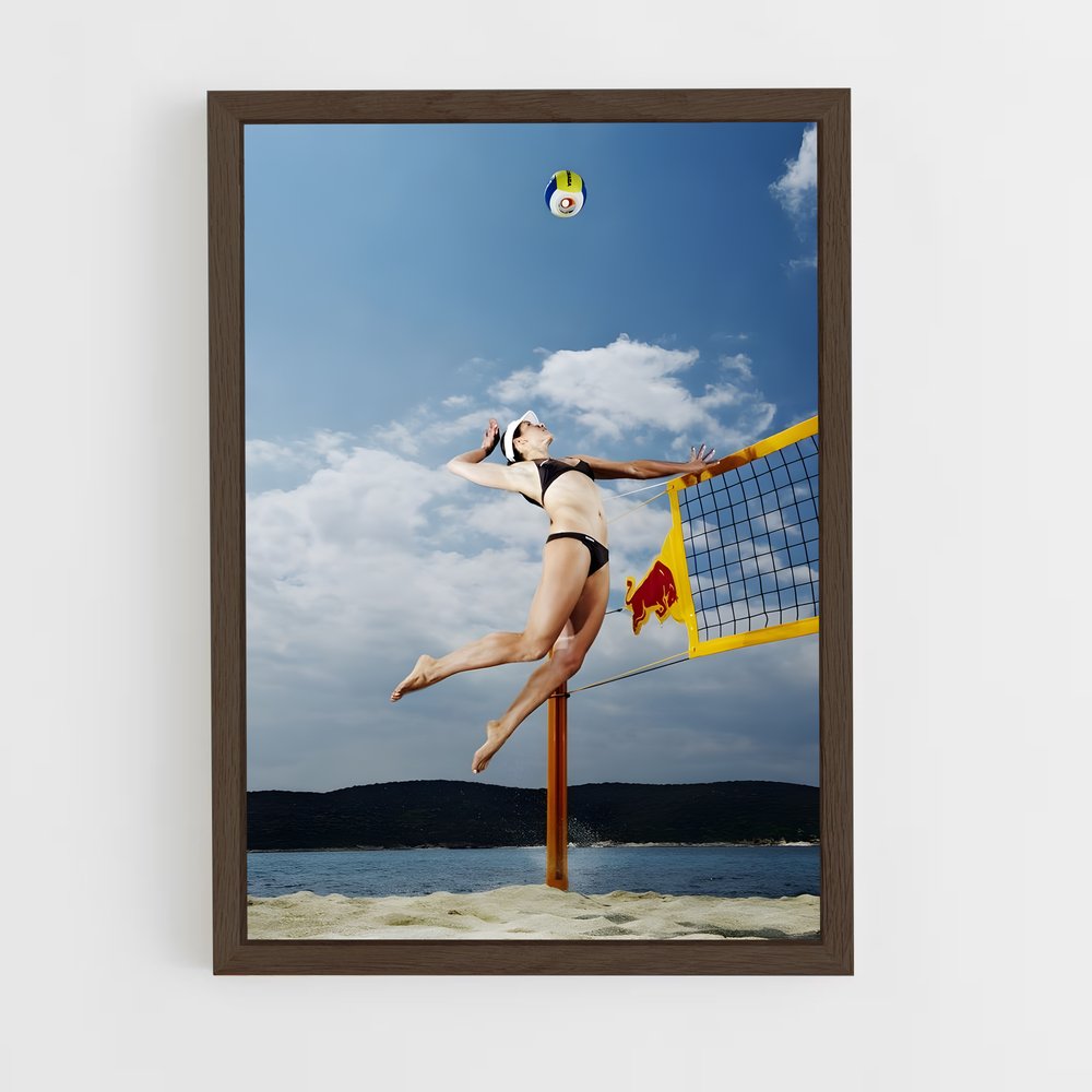 Poster Norway National – affiche Beach-volley (vue 5)